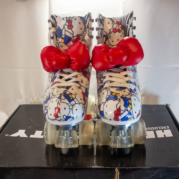 Sanrio Shoes - Dolls Kills Hello Kitty Adventure Awaits Roller Skates Size 9